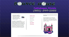 Desktop Screenshot of bouncehousetallahassee.com